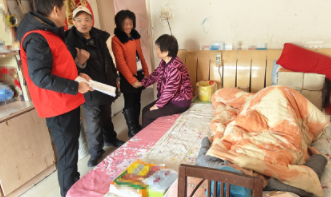 西安中医脑病医院开展新春送温暖帮扶活动